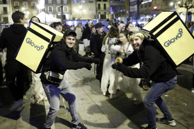 Pamplona vuelve a recibir el año disfrazada