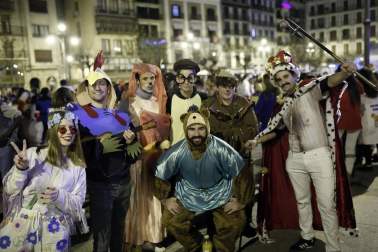 Pamplona vuelve a recibir el año disfrazada