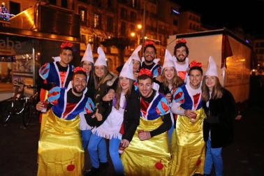 Pamplona vuelve a recibir el año disfrazada