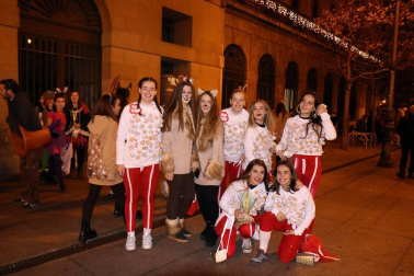 Pamplona vuelve a recibir el año disfrazada
