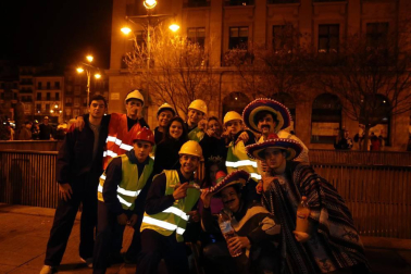 Pamplona vuelve a recibir el año disfrazada
