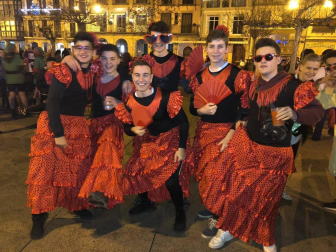 Pamplona vuelve a recibir el año disfrazada