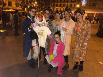 Pamplona vuelve a recibir el año disfrazada