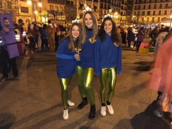 Pamplona vuelve a recibir el año disfrazada