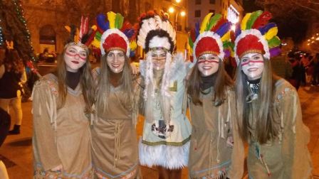 Pamplona vuelve a recibir el año disfrazada