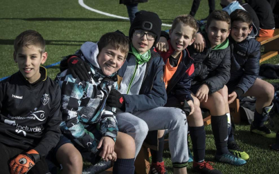 Encuentros disputados de la jornada del 2 de enero del campeonato en las instalaciones de Tajonar.