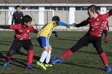 Encuentros disputados de la jornada del 3 de enero del campeonato en las instalaciones de Tajonar.