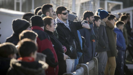 Encuentros disputados de la jornada del 3 de enero del campeonato en las instalaciones de Tajonar.