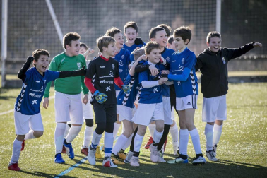 Encuentros disputados de la jornada del 3 de enero del campeonato en las instalaciones de Tajonar.
