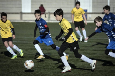 Encuentros disputados de la jornada del 3 de enero del campeonato en las instalaciones de Tajonar.