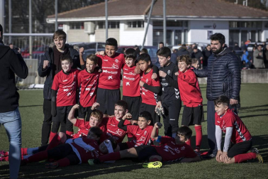 Encuentros disputados de la jornada del 3 de enero del campeonato en las instalaciones de Tajonar.