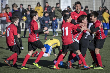 Encuentros disputados de la jornada del 3 de enero del campeonato en las instalaciones de Tajonar.
