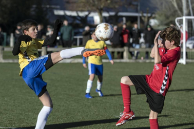 Encuentros disputados de la jornada del 3 de enero del campeonato en las instalaciones de Tajonar.