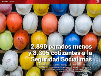Además, María Jesús confecciona belenes de periódico en Muruzábal.