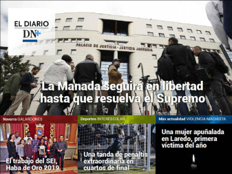 Además, María Jesús confecciona belenes de periódico en Muruzábal.