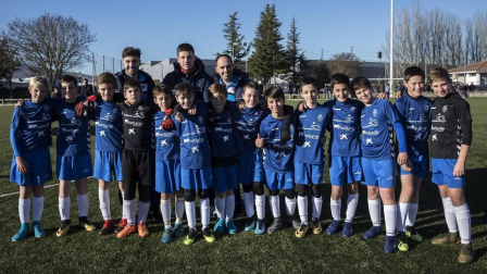 Encuentros disputados de la jornada del 4 de enero del campeonato en las instalaciones de Tajonar.
