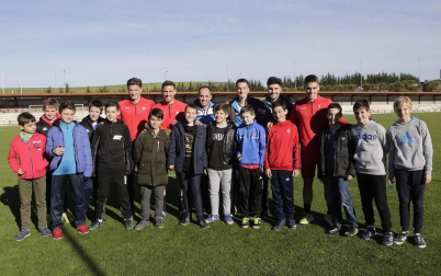 Encuentros disputados de la jornada del 4 de enero del campeonato en las instalaciones de Tajonar.