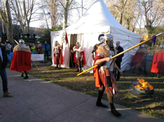 Fotos de la llegada de los Reyes Magos a Pamplona y de la cabalgata