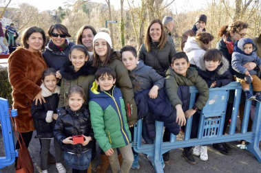 Fotos de la llegada de los Reyes Magos a Pamplona y de la cabalgata