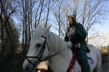 Fotos de la llegada de los Reyes Magos a Pamplona y de la cabalgata
