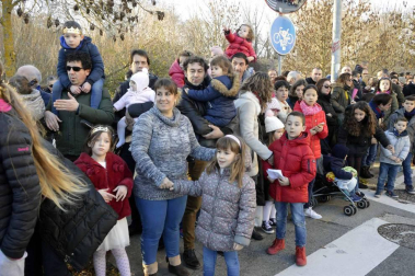 Fotos de la llegada de los Reyes Magos a Pamplona y de la cabalgata