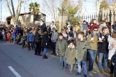 Fotos de la llegada de los Reyes Magos a Pamplona y de la cabalgata