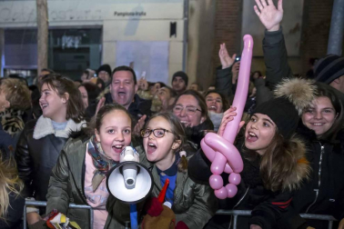 Fotos de la llegada de los Reyes Magos a Pamplona y de la cabalgata