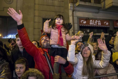 Fotos de la llegada de los Reyes Magos a Pamplona y de la cabalgata