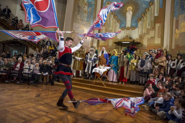 Fotos de la llegada de los Reyes Magos a Pamplona y de la cabalgata