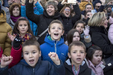 Fotos de la llegada de los Reyes Magos a Pamplona y de la cabalgata
