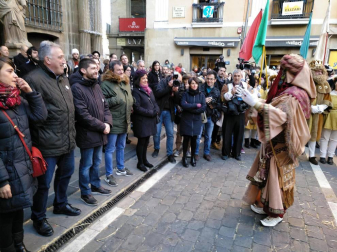 Fotos de la llegada de los Reyes Magos a Pamplona y de la cabalgata