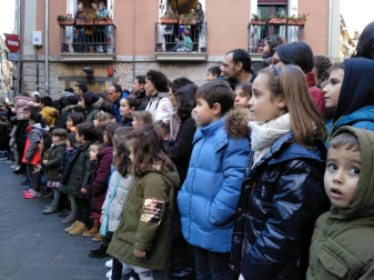 Fotos de la llegada de los Reyes Magos a Pamplona y de la cabalgata