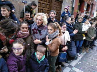 Fotos de la llegada de los Reyes Magos a Pamplona y de la cabalgata