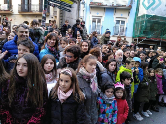 Fotos de la llegada de los Reyes Magos a Pamplona y de la cabalgata