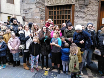 Fotos de la llegada de los Reyes Magos a Pamplona y de la cabalgata