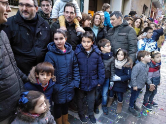 Fotos de la llegada de los Reyes Magos a Pamplona y de la cabalgata