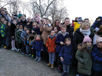 Fotos de la llegada de los Reyes Magos a Pamplona y de la cabalgata