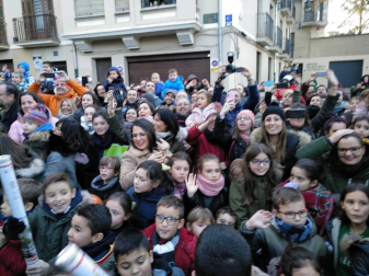 Fotos de la llegada de los Reyes Magos a Pamplona y de la cabalgata
