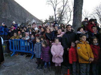 Fotos de la llegada de los Reyes Magos a Pamplona y de la cabalgata