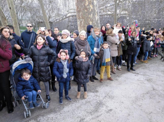 Fotos de la llegada de los Reyes Magos a Pamplona y de la cabalgata