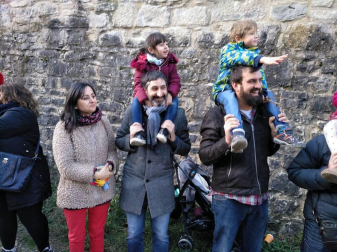 Fotos de la llegada de los Reyes Magos a Pamplona y de la cabalgata