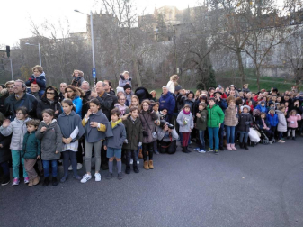 Fotos de la llegada de los Reyes Magos a Pamplona y de la cabalgata