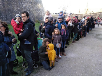 Fotos de la llegada de los Reyes Magos a Pamplona y de la cabalgata