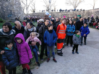Fotos de la llegada de los Reyes Magos a Pamplona y de la cabalgata