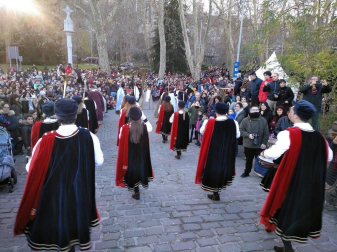 Fotos de la llegada de los Reyes Magos a Pamplona y de la cabalgata
