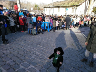 Fotos de la llegada de los Reyes Magos a Pamplona y de la cabalgata