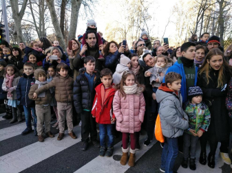 Fotos de la llegada de los Reyes Magos a Pamplona y de la cabalgata