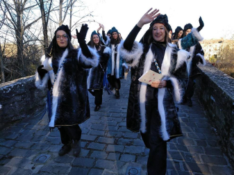 Fotos de la llegada de los Reyes Magos a Pamplona y de la cabalgata