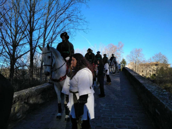 Fotos de la llegada de los Reyes Magos a Pamplona y de la cabalgata