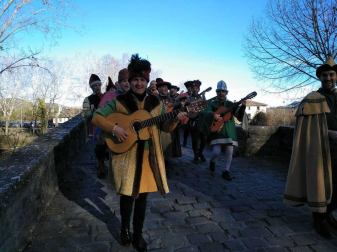 Fotos de la llegada de los Reyes Magos a Pamplona y de la cabalgata